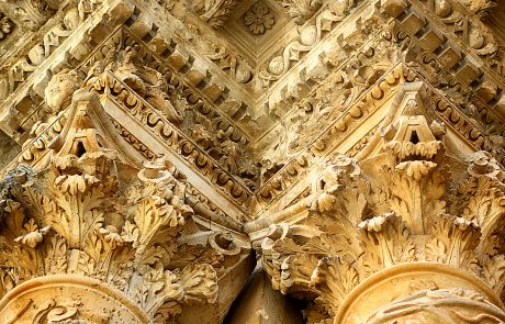 Particolare Chiesa dell'Annunziata a Palazzolo Acreide