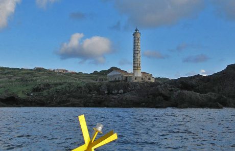 ustica_itinerario archeologico subacqueo di Punta Gavazzi_boa inizio percorso